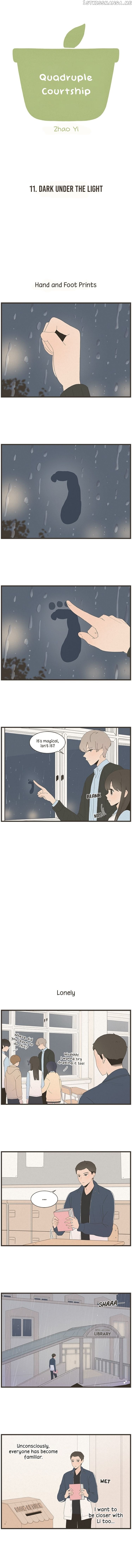 Quadruple Courtship chapter 11 - page 1