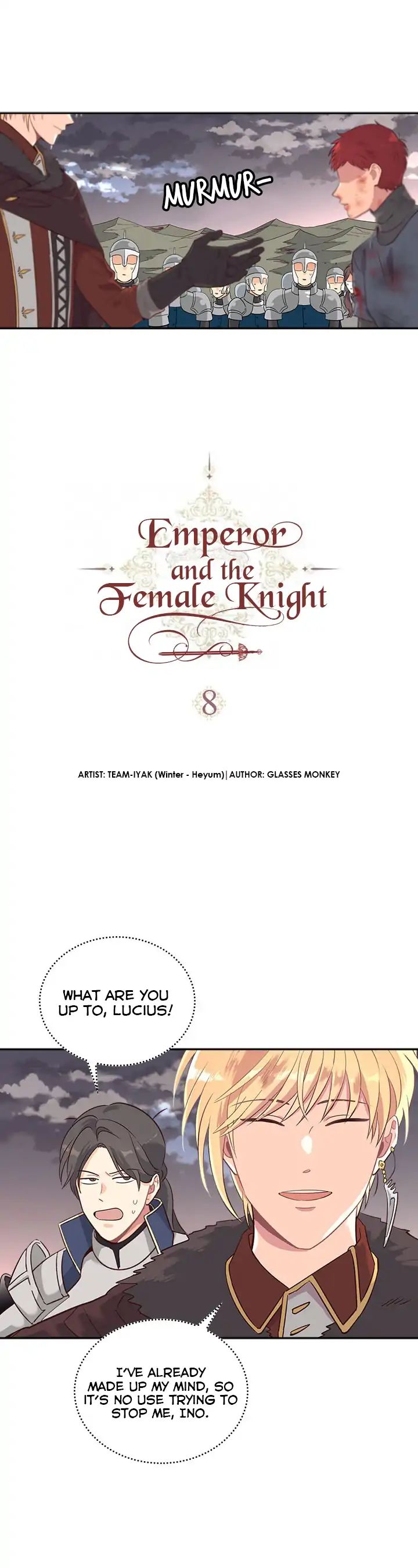 Emperor And The Female Knight chapter 8 - page 2