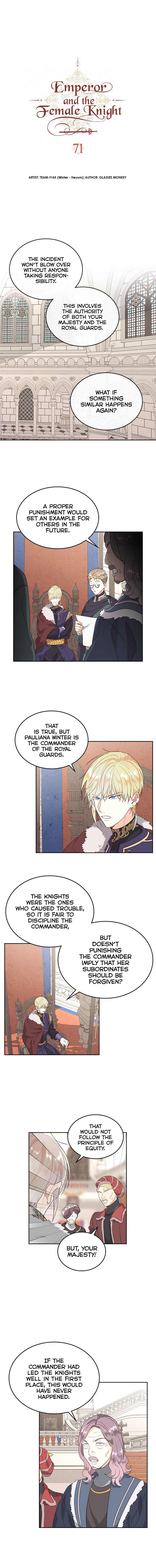 Emperor And The Female Knight chapter 71 - page 2