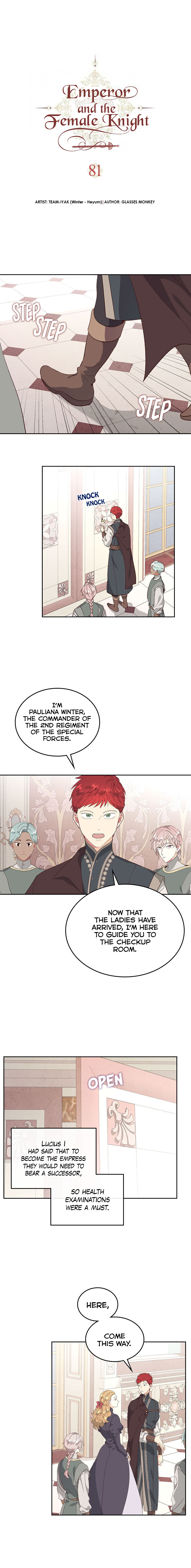 Emperor And The Female Knight chapter 81 - page 2