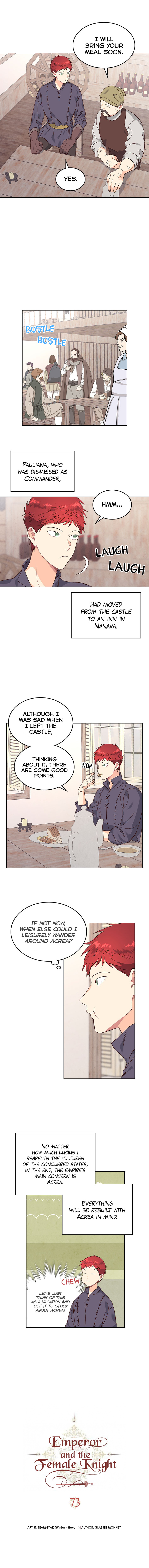 Emperor And The Female Knight chapter 73 - page 3