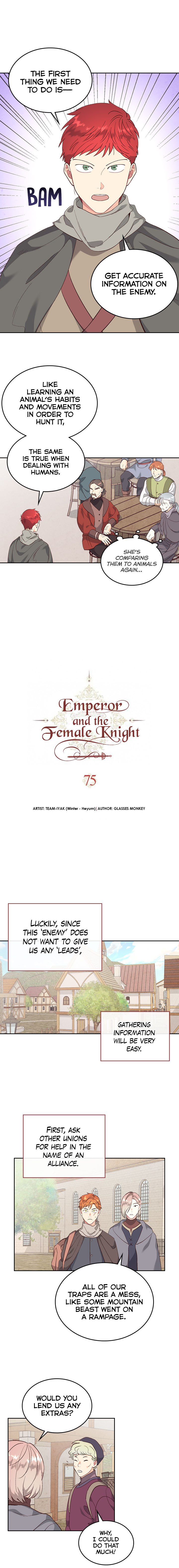 Emperor And The Female Knight chapter 75 - page 2