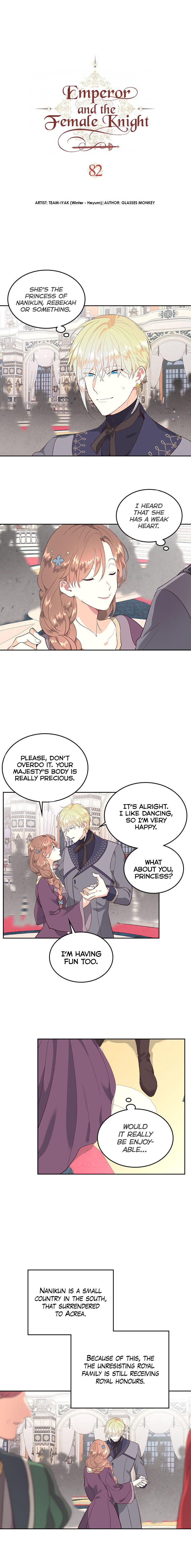 Emperor And The Female Knight chapter 82 - page 2