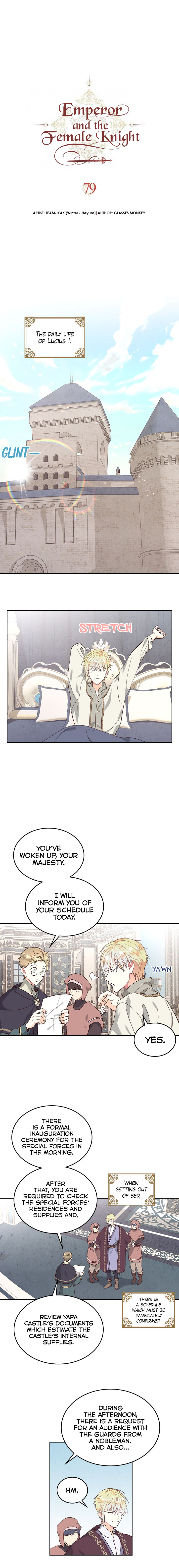 Emperor And The Female Knight chapter 79 - page 2