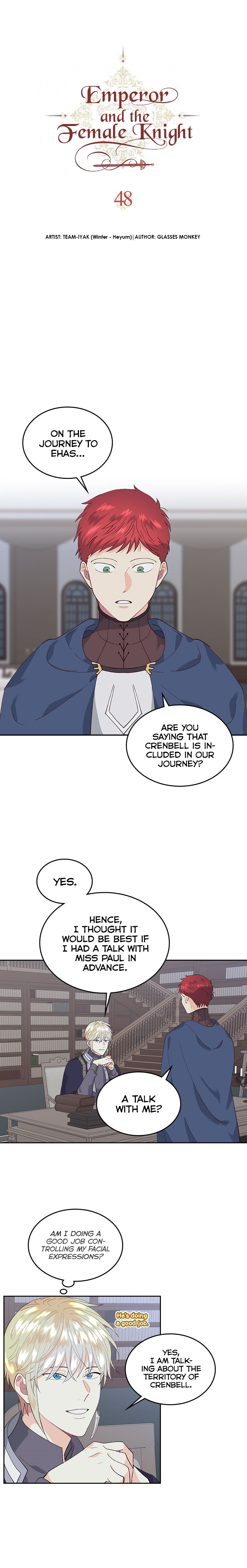 Emperor And The Female Knight chapter 48 - page 6