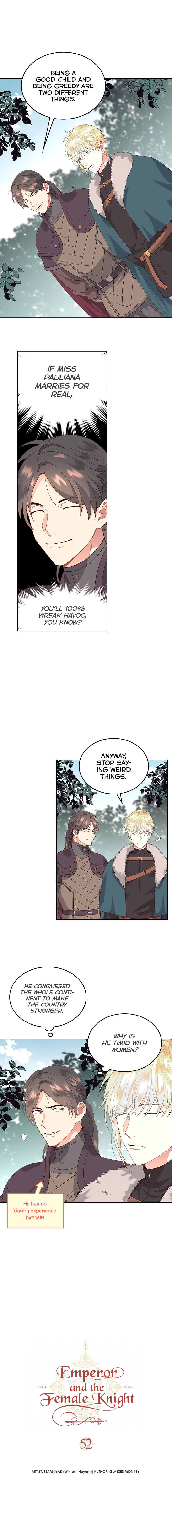 Emperor And The Female Knight chapter 52 - page 5