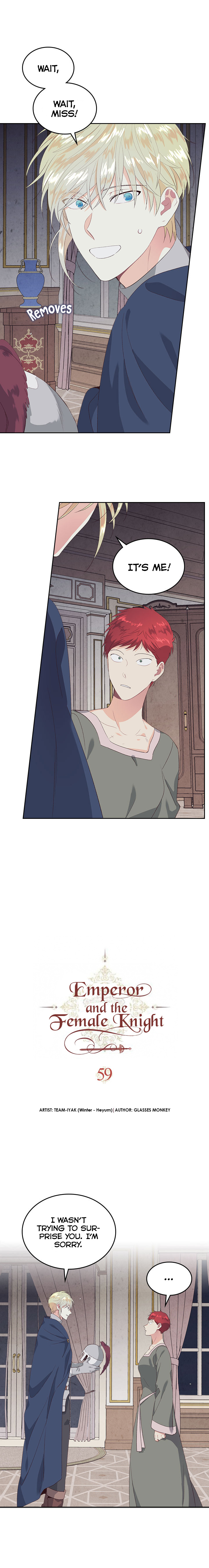 Emperor And The Female Knight chapter 59 - page 2
