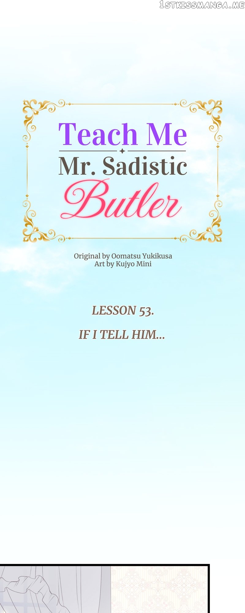 Teach Me, Mr. Sadistic Butler Chapter 53 - page 7