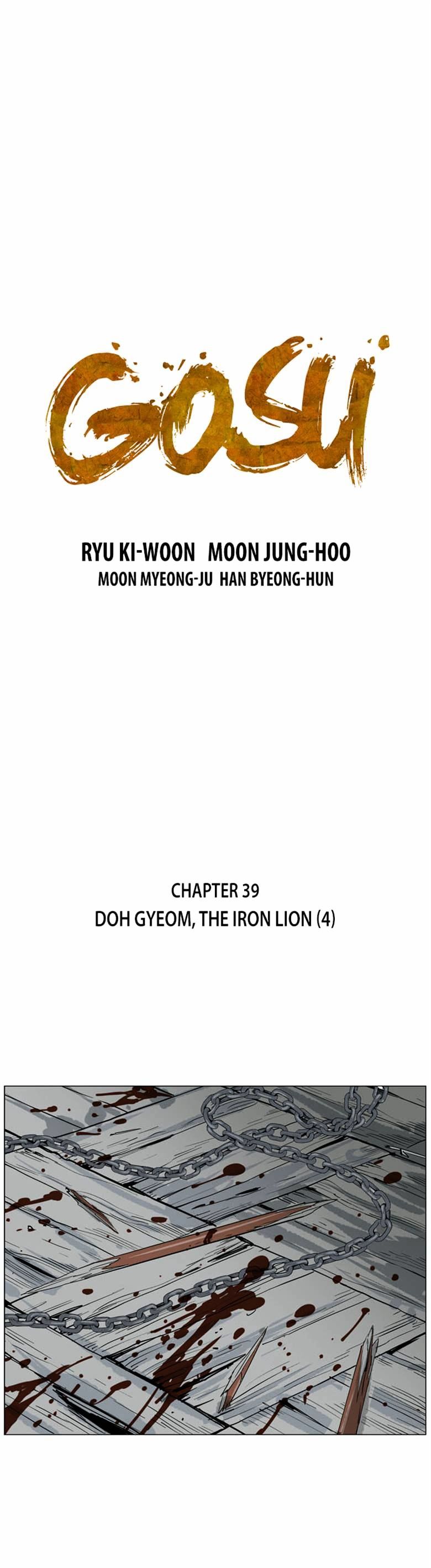 Gosu – Manga chapter 39 - page 1
