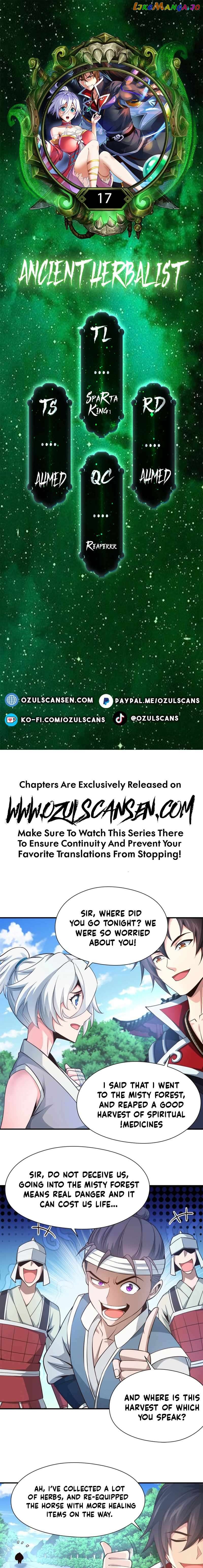 Ancient Herbalist Chapter 17 - page 1