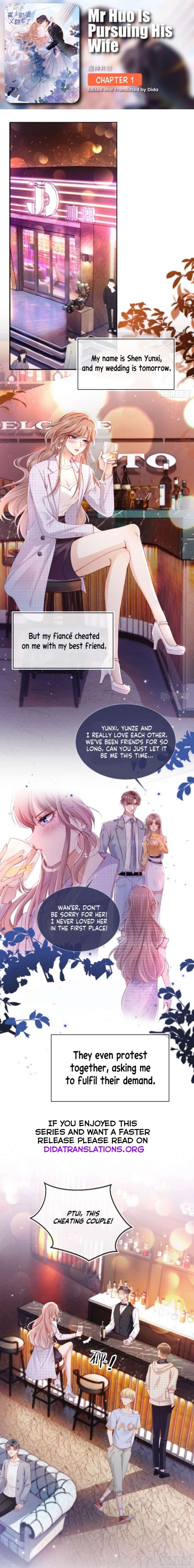 Master Huo Fails To Pursue His Wife Chapter 1 - page 1
