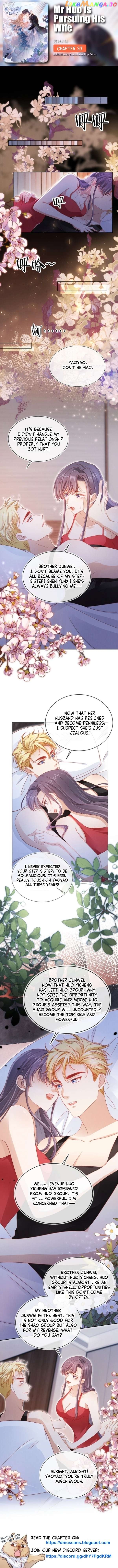 Master Huo Fails To Pursue His Wife Chapter 33 - page 1
