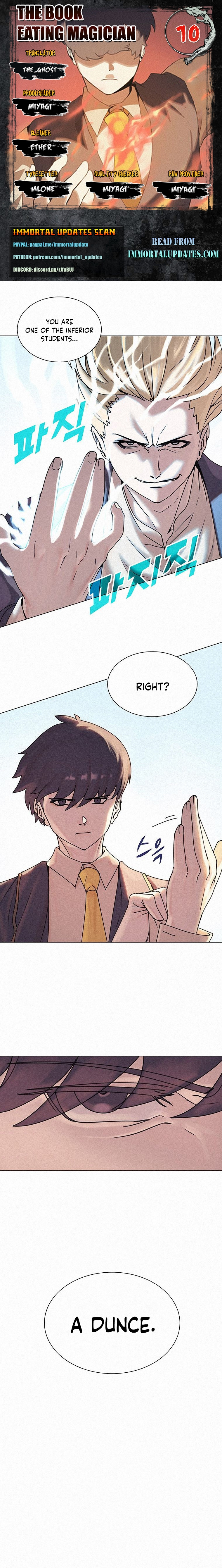 The Book Eating Magician chapter 10 - page 1