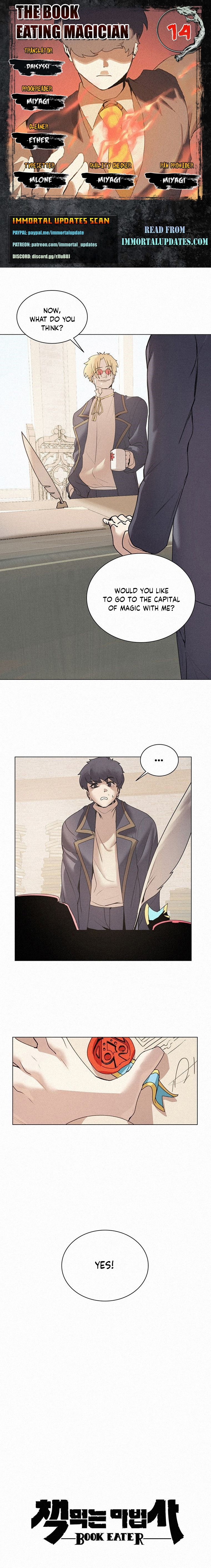 The Book Eating Magician chapter 14 - page 1