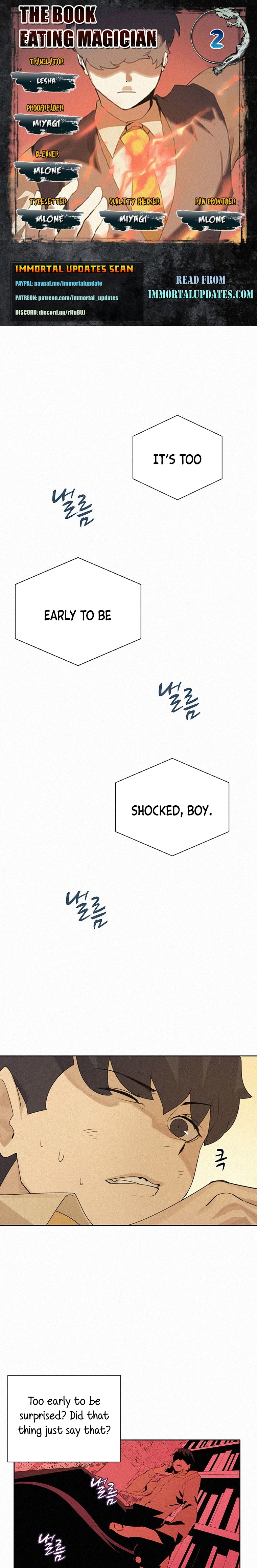The Book Eating Magician chapter 2 - page 1