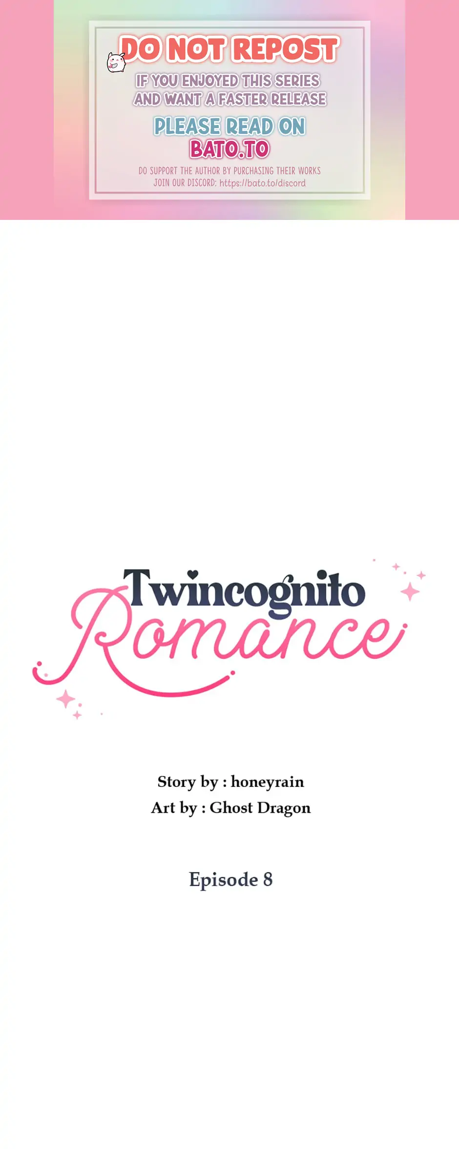 Twincognito Romance Chapter 8 - page 1