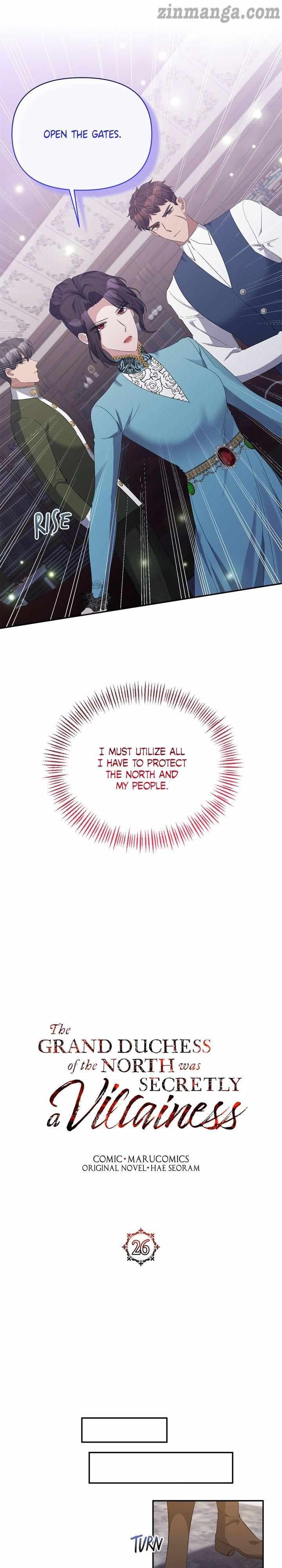 The Grand Duchess of the North Was Secretly a Villainess Chapter 26 - page 13