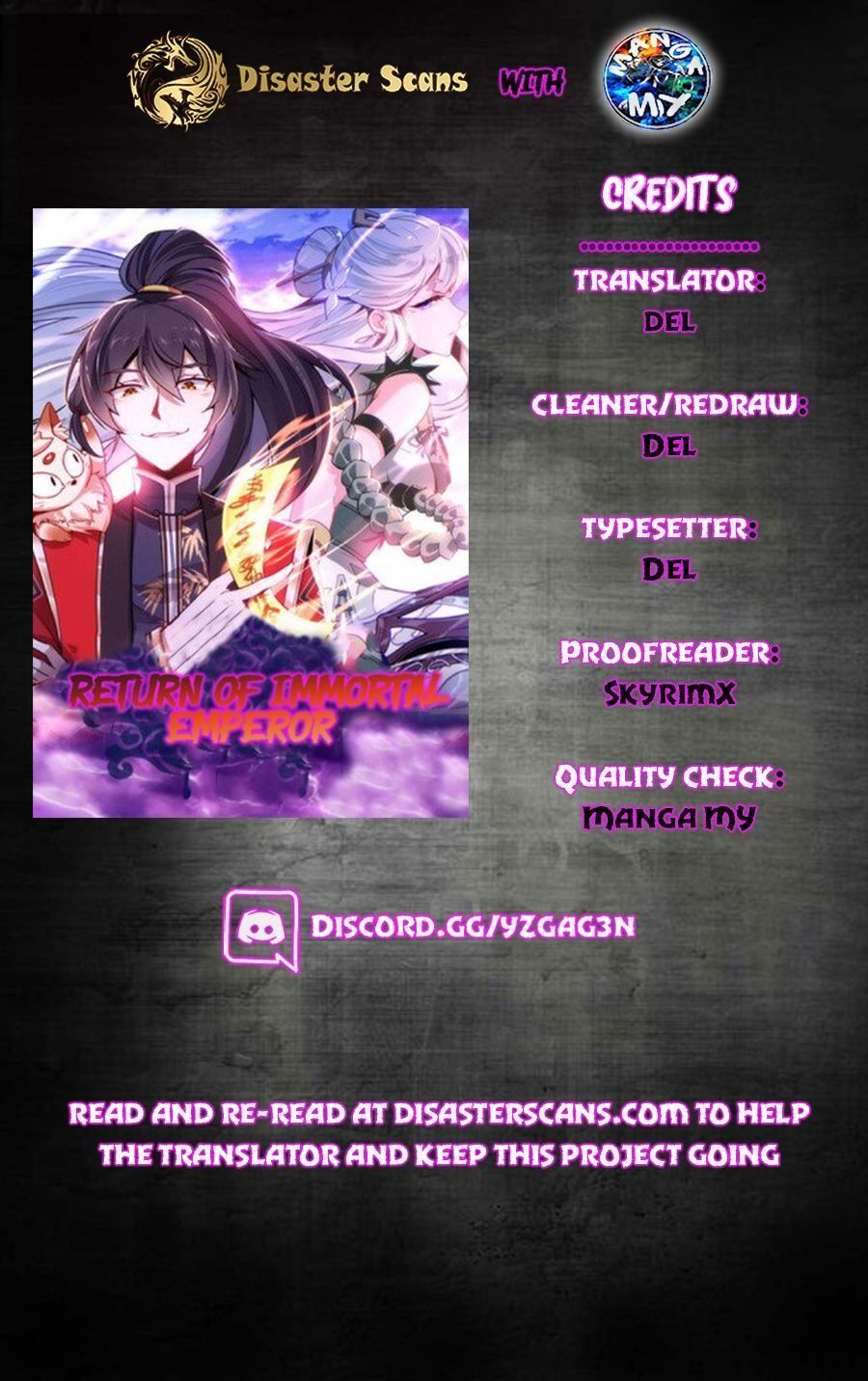 Return of Immortal Emperor chapter 35 - page 1
