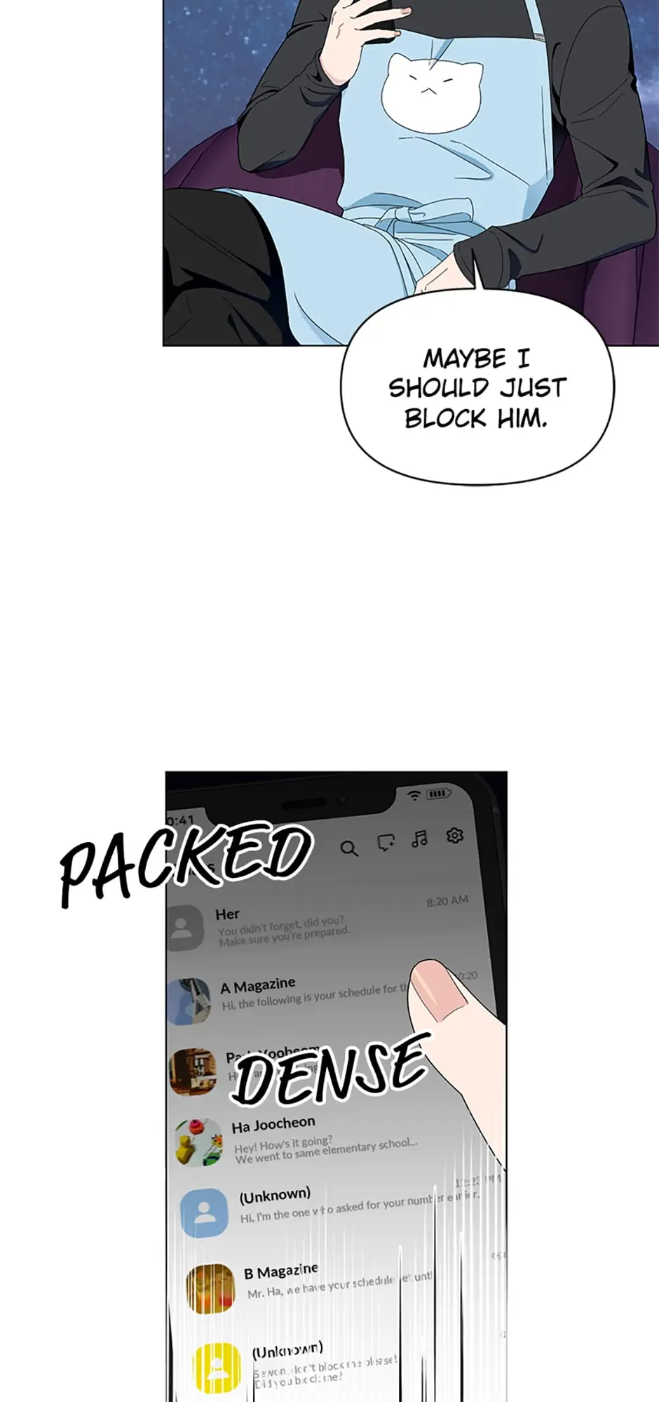 Love Behind the Scenes chapter 4 - page 58