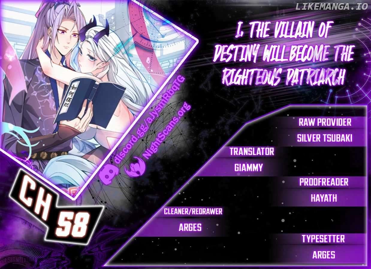 I, The Villain of Destiny Will Become the Righteous Patriarch Chapter 58 - page 1