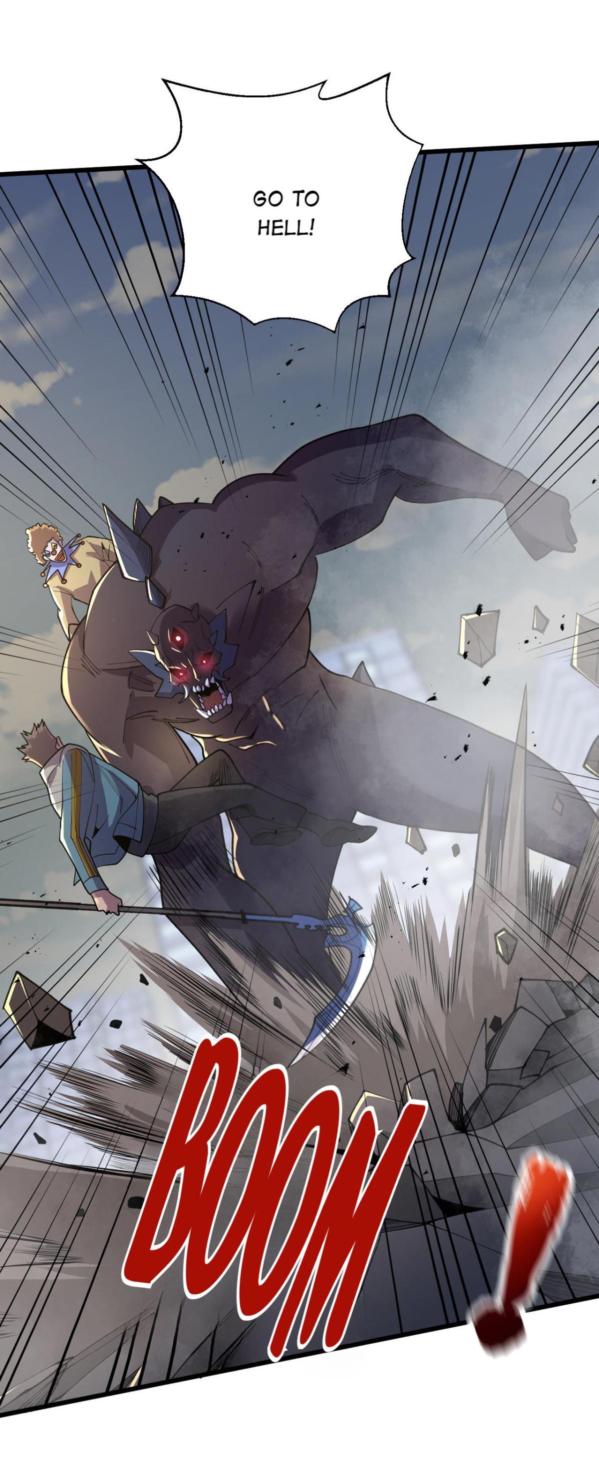 I am picking up attributes and items in last days Chapter 151 - page 35