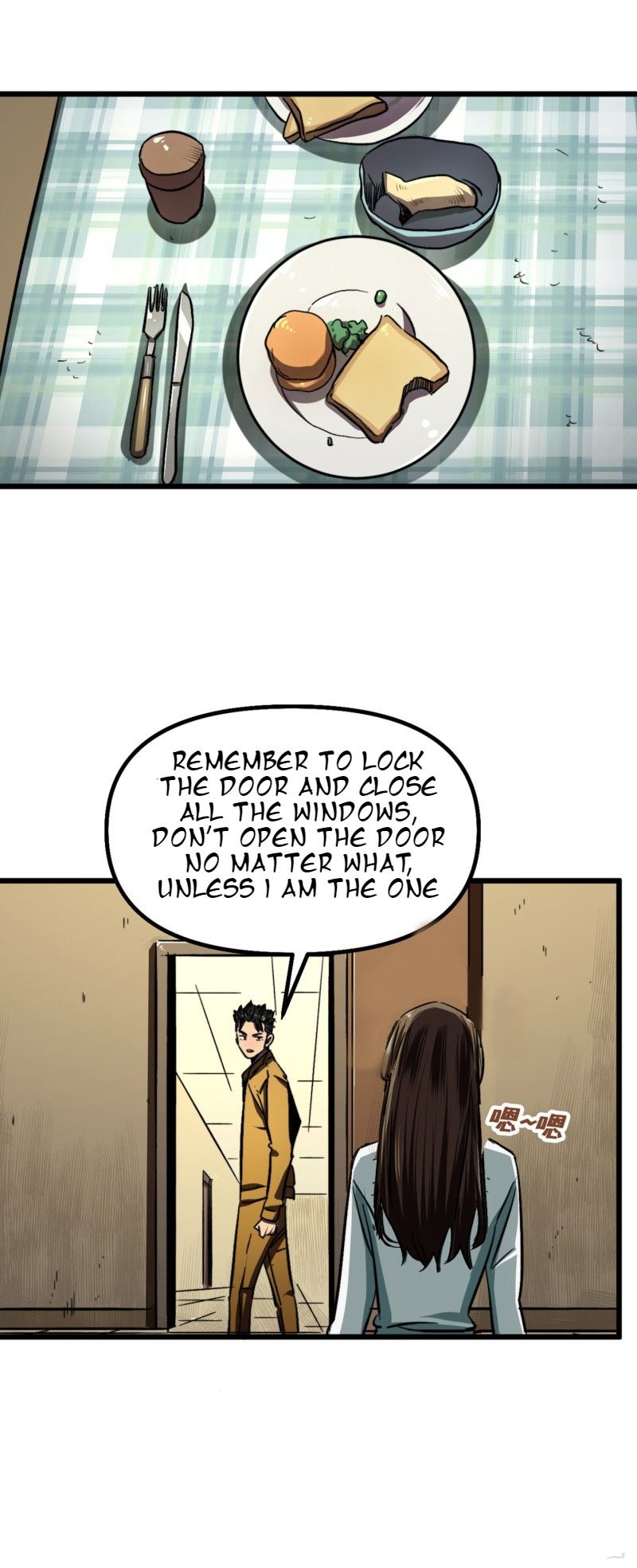 I am picking up attributes and items in last days Chapter 6 - page 17