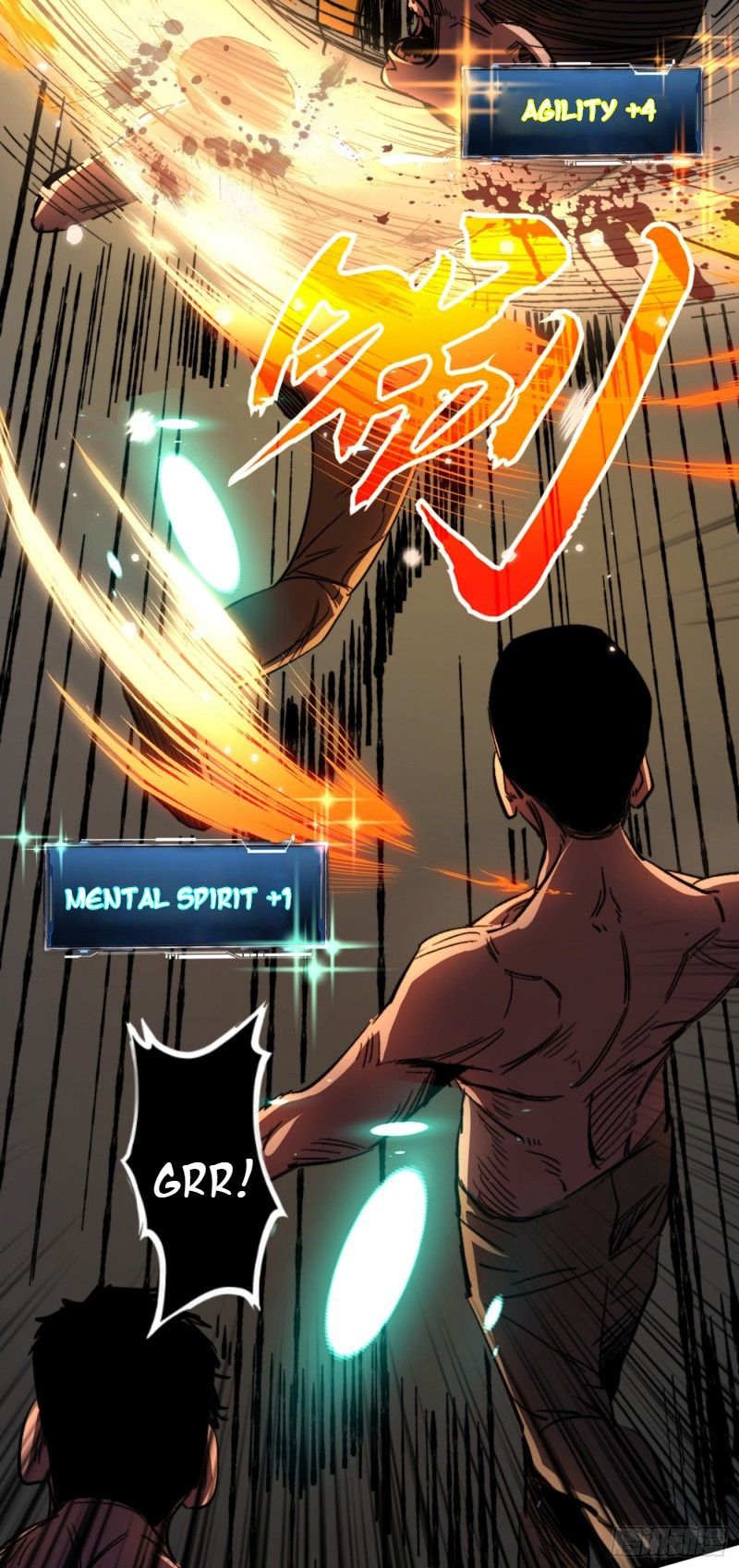 I am picking up attributes and items in last days Chapter 6 - page 22