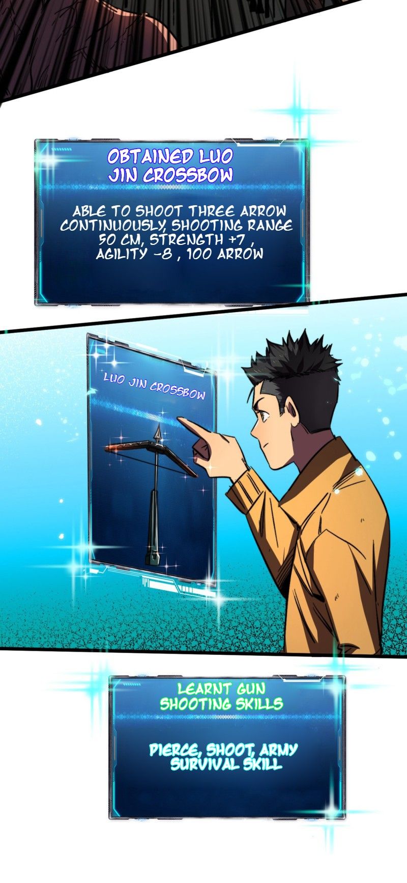 I am picking up attributes and items in last days Chapter 6 - page 23