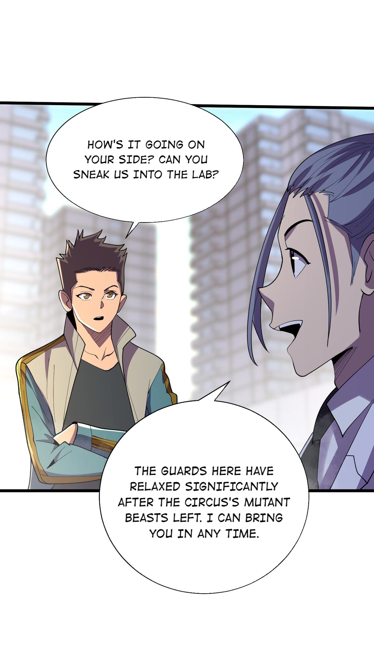 I am picking up attributes and items in last days Chapter 154 - page 8