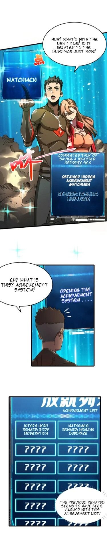 I am picking up attributes and items in last days Chapter 14 - page 5