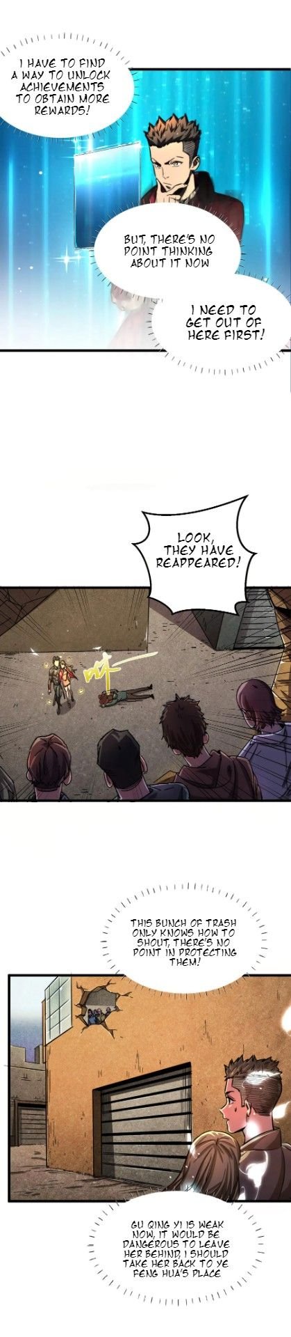 I am picking up attributes and items in last days Chapter 14 - page 6