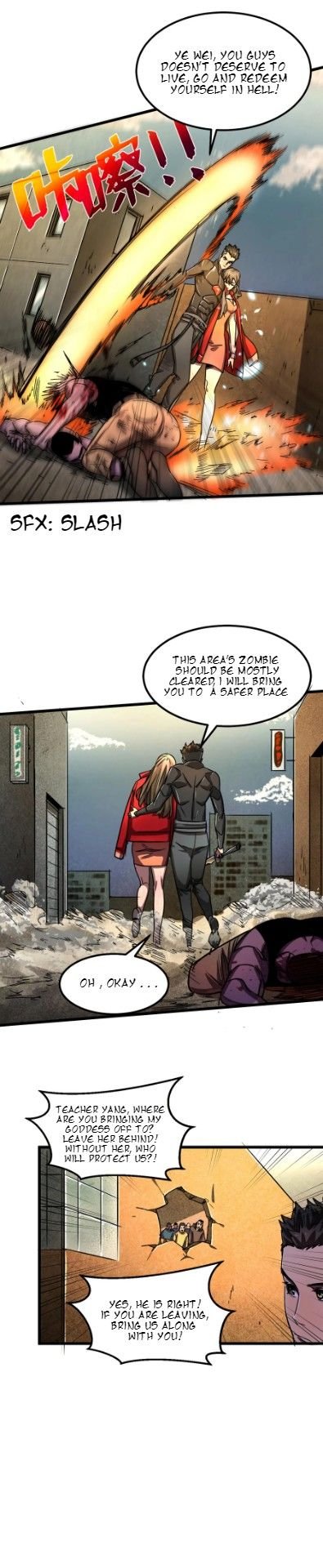 I am picking up attributes and items in last days Chapter 14 - page 7
