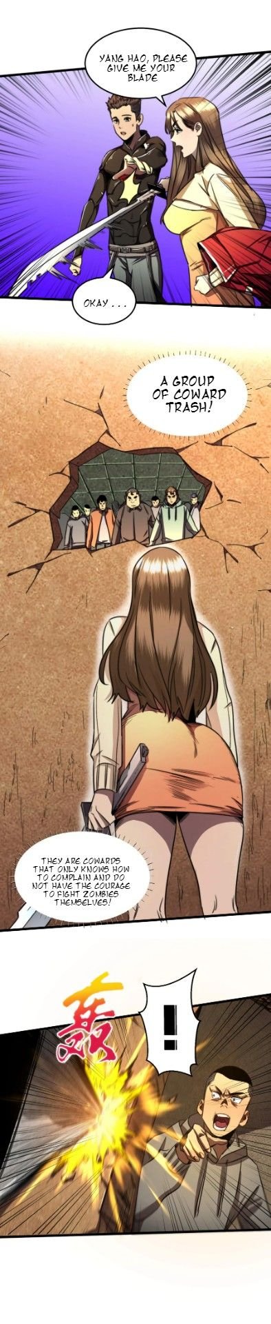 I am picking up attributes and items in last days Chapter 14 - page 9