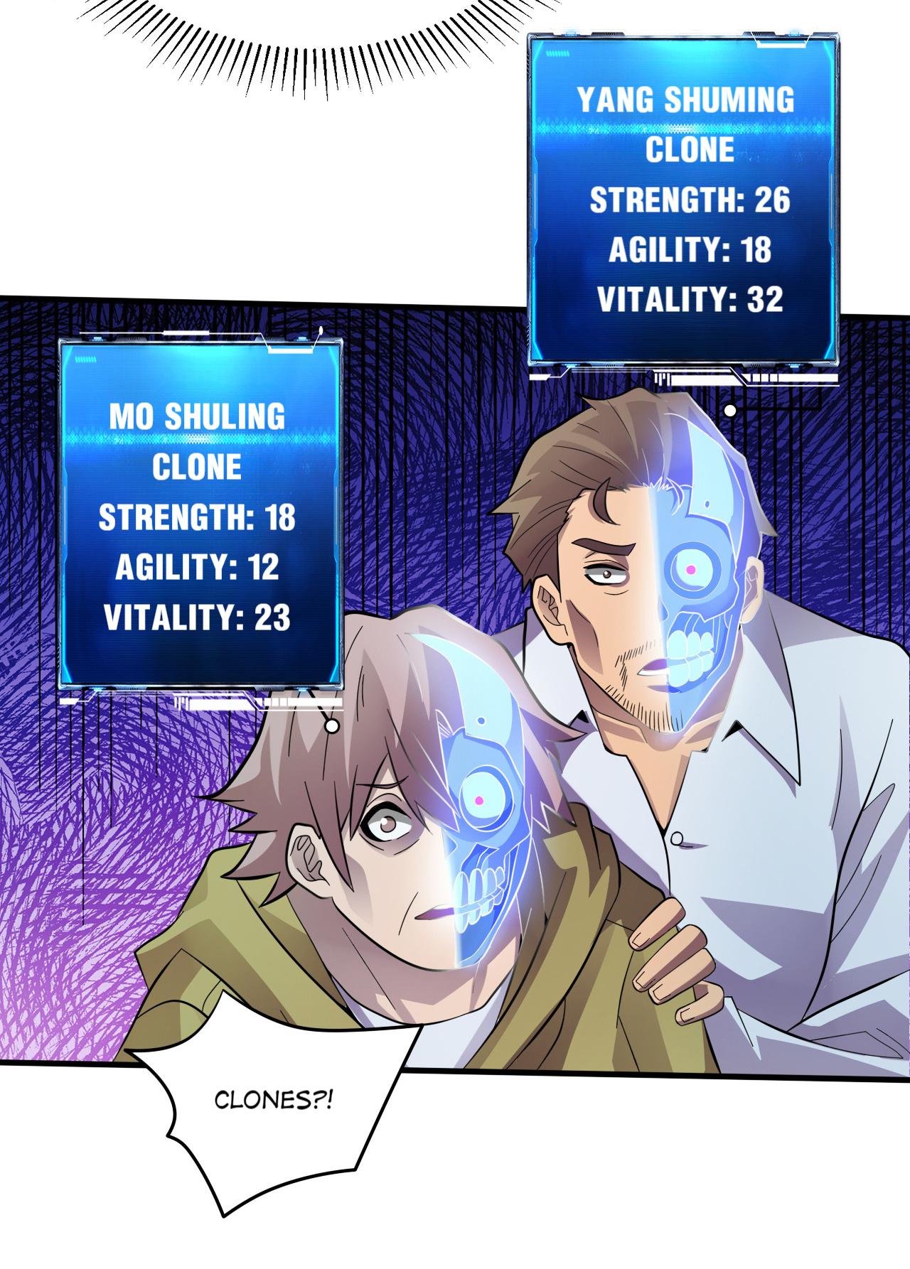 I am picking up attributes and items in last days Chapter 160 - page 20