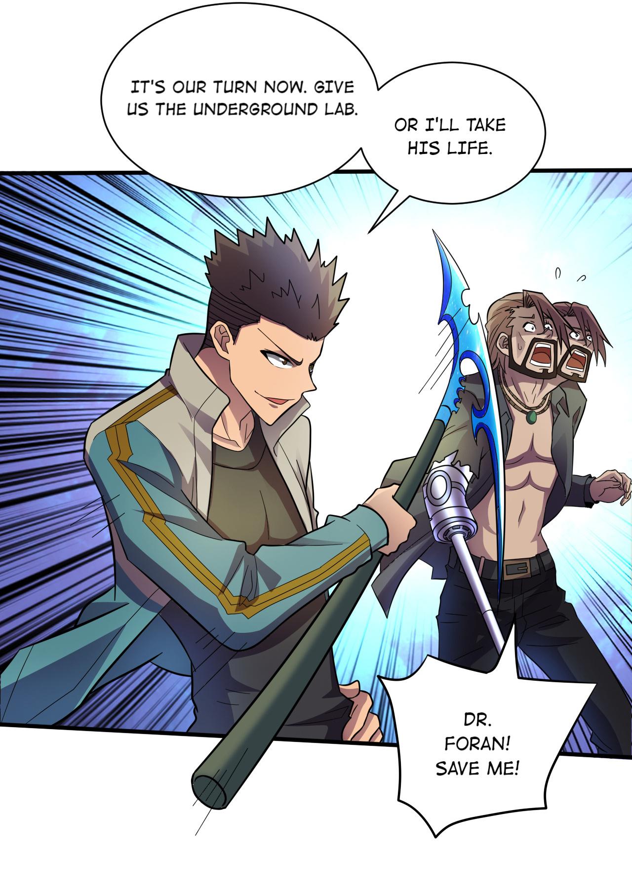 I am picking up attributes and items in last days Chapter 160 - page 23
