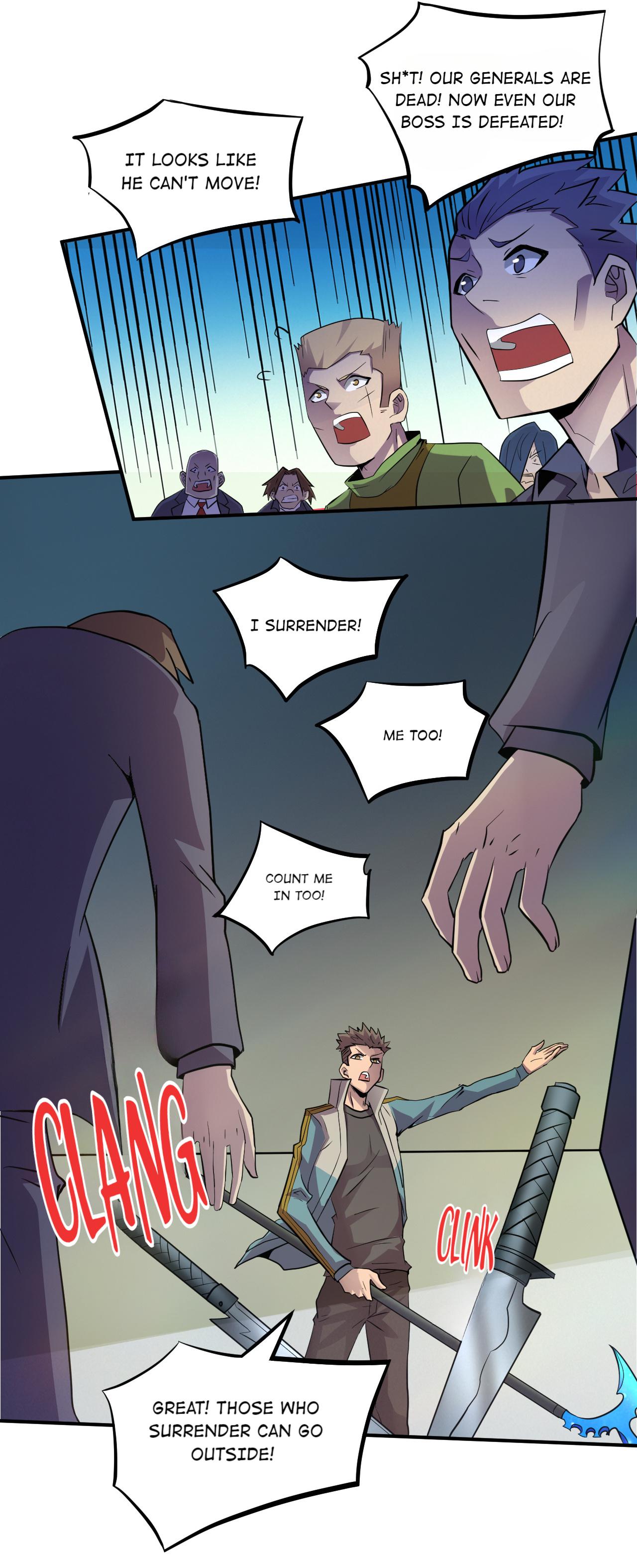 I am picking up attributes and items in last days Chapter 160 - page 5