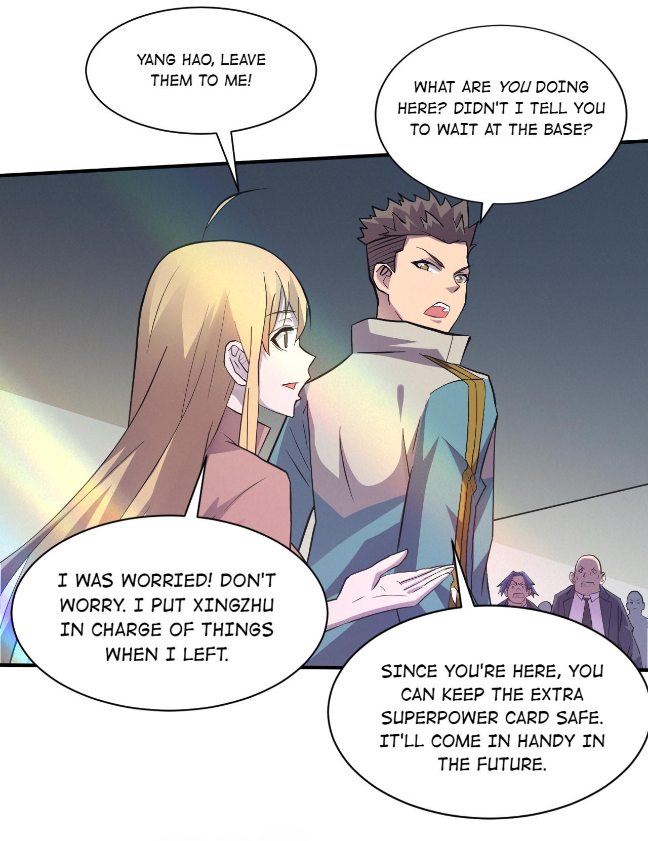 I am picking up attributes and items in last days Chapter 160 - page 6