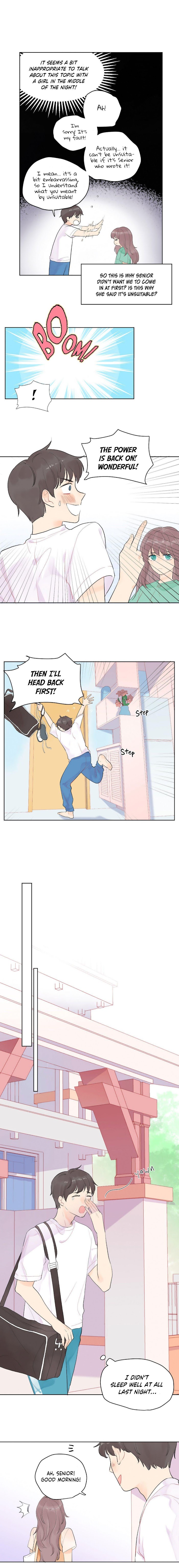 Senior, Don’t Run Away chapter 4 - page 8