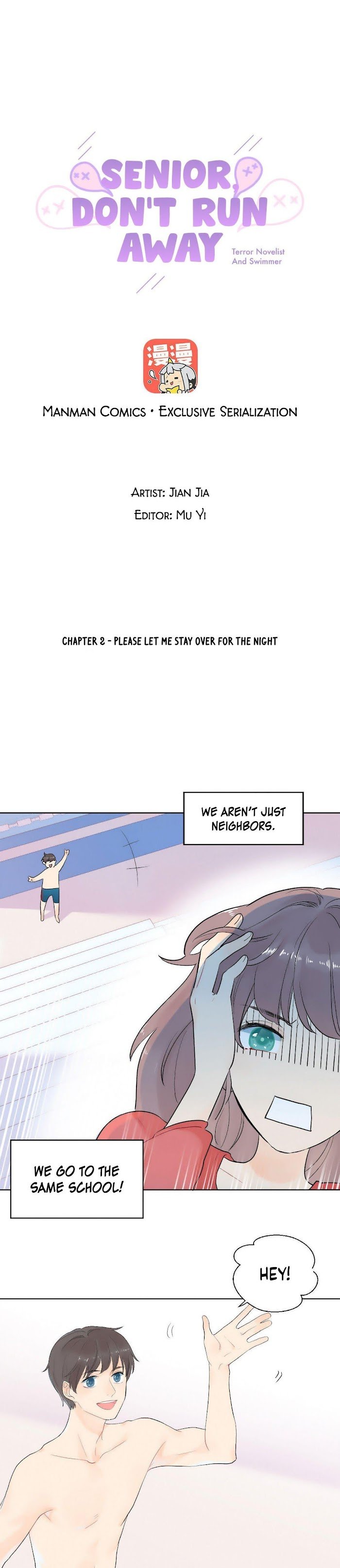 Senior, Don’t Run Away chapter 2 - page 2