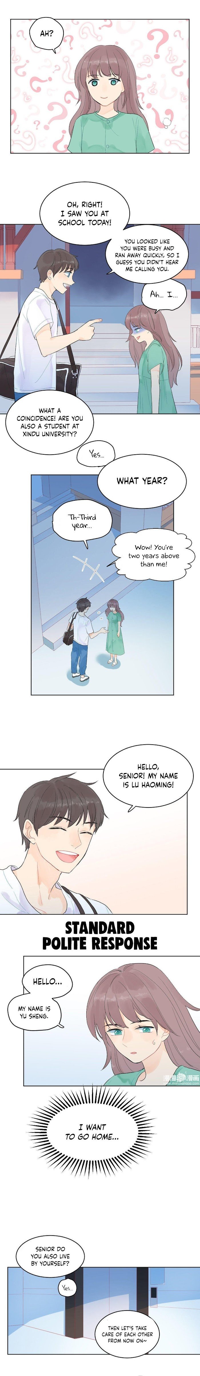 Senior, Don’t Run Away chapter 2 - page 6