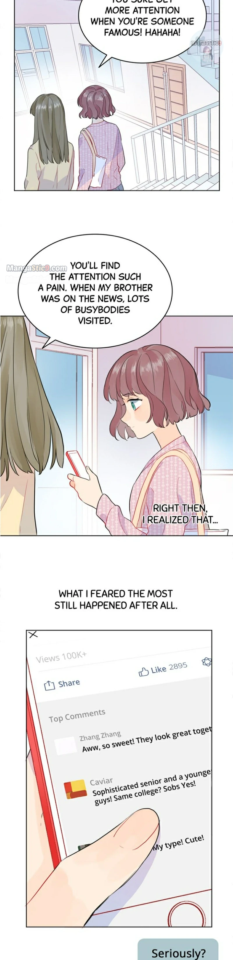 Senior, Don’t Run Away Chapter 47 - page 10