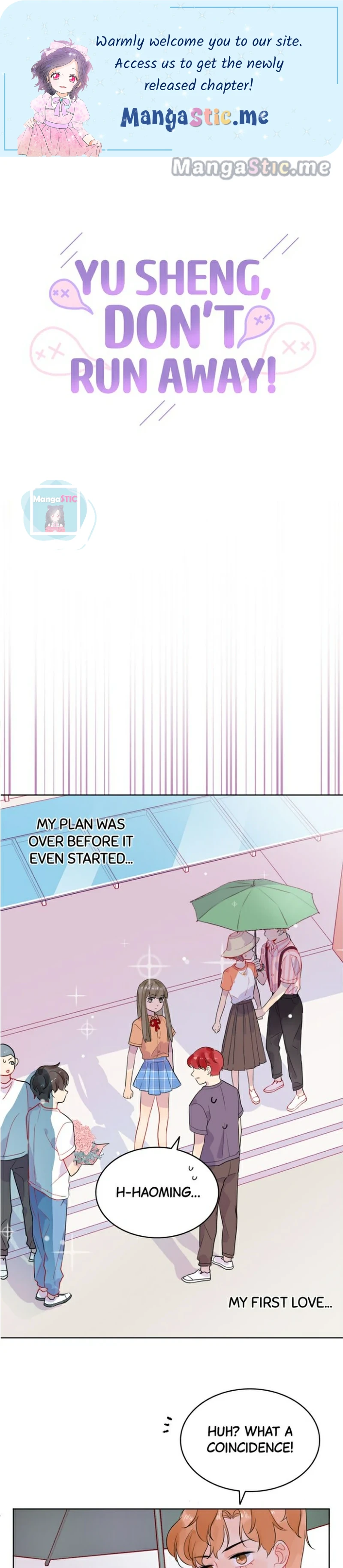 Senior, Don’t Run Away Chapter 37 - page 1