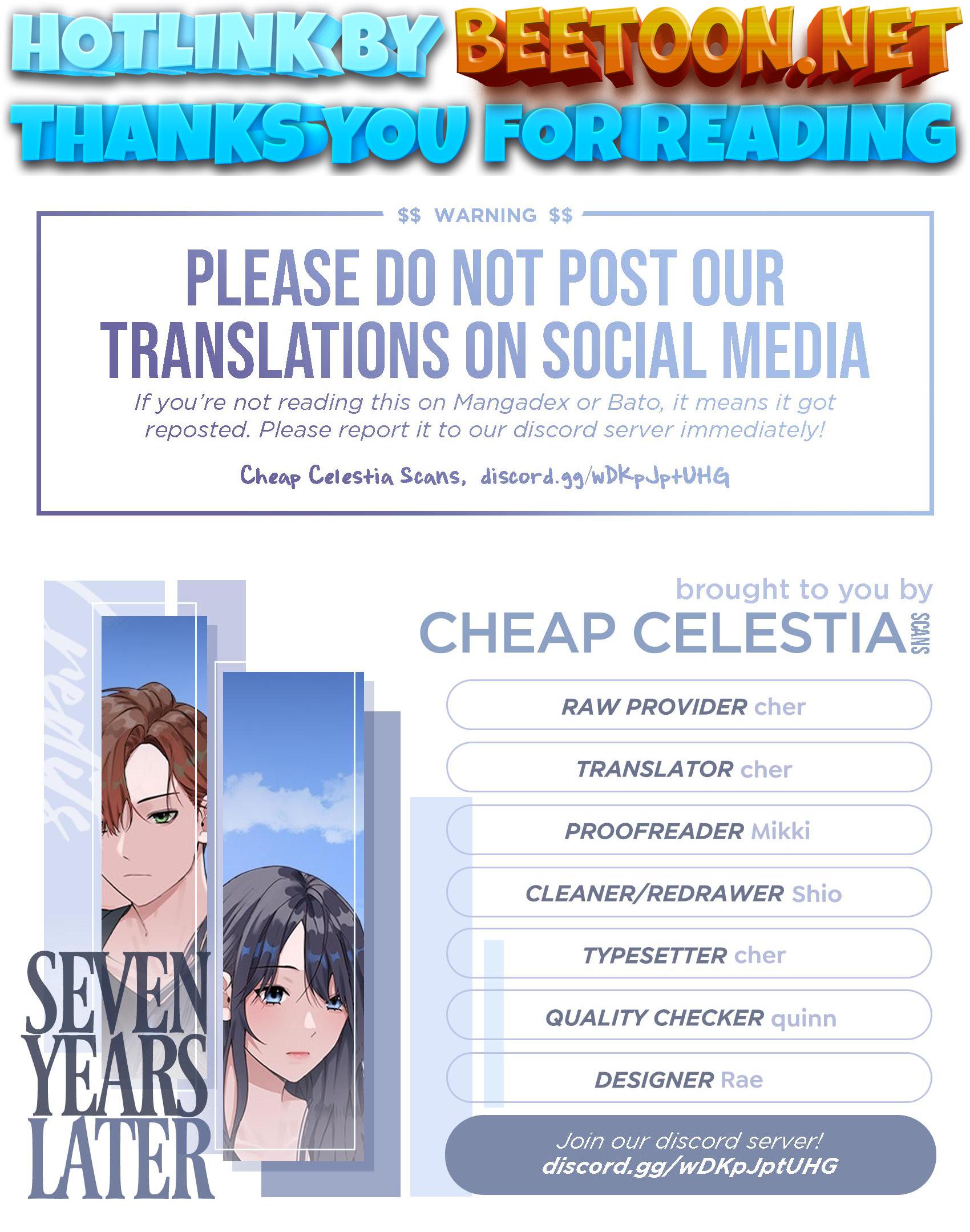 Seven Years Later Chapter 29 - page 1
