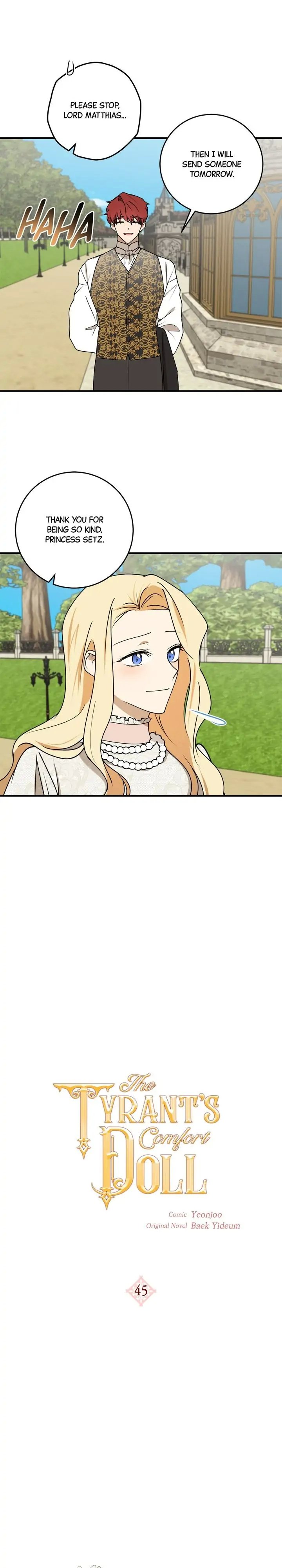 The Tyrant’s Comfort Doll chapter 45 - page 14