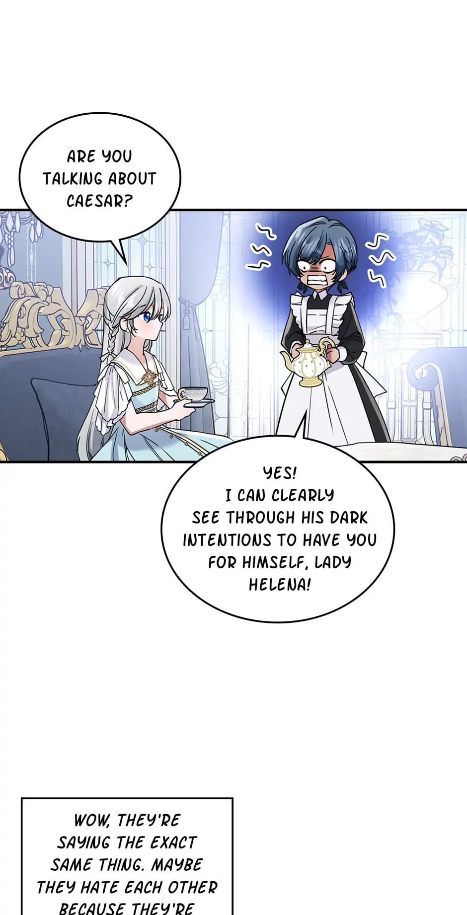 The Duke's Bored Daughter is My Master Chapter 17 - page 14