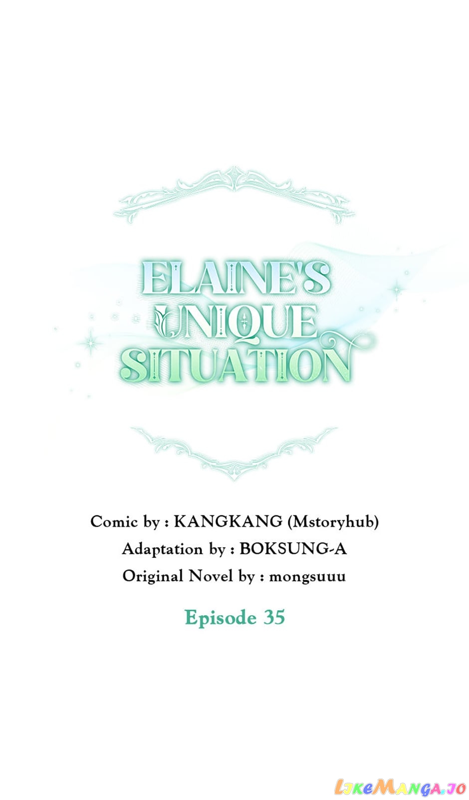 Elaine's Unique Situation Chapter 35 - page 1