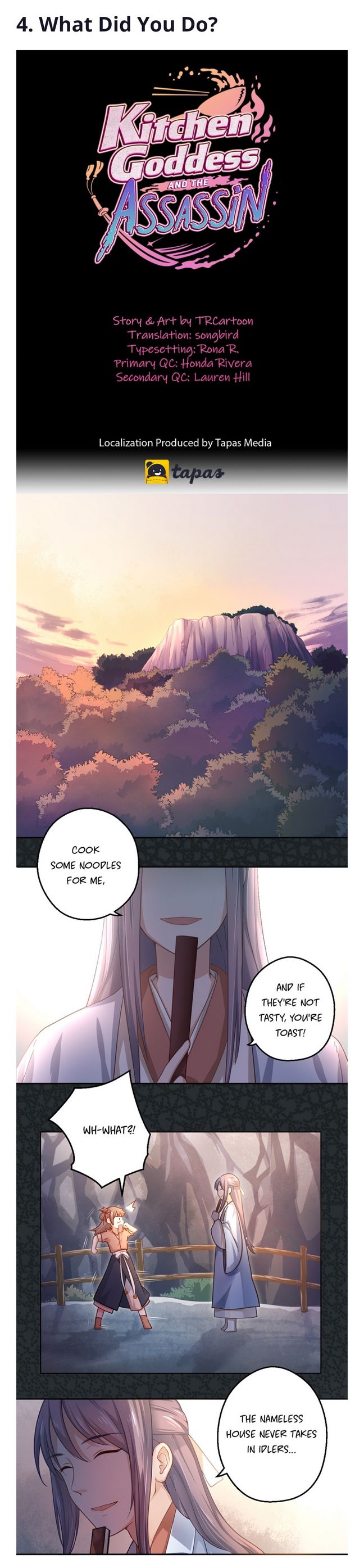 Kitchen Goddess and the Assassin chapter 4 - page 2