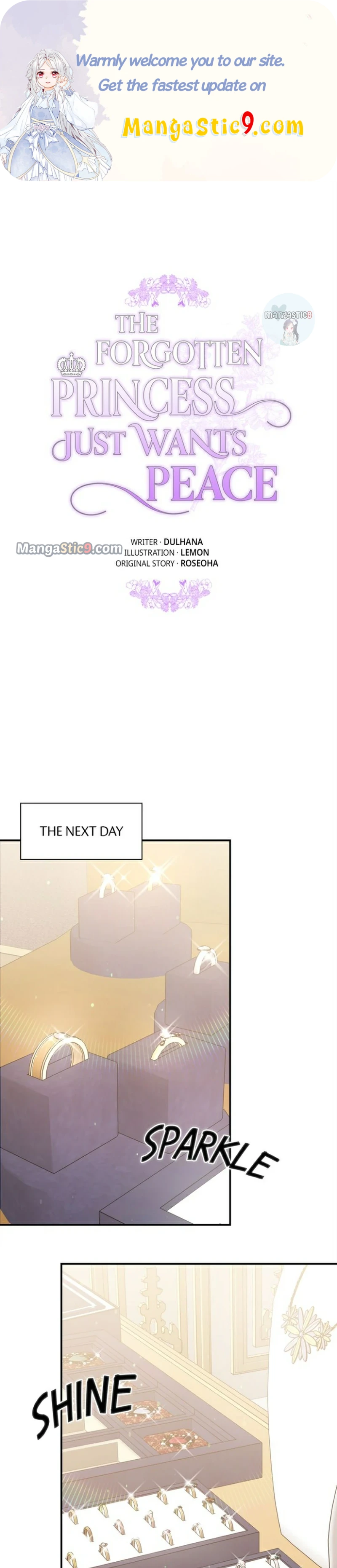 The Forgotten Princess Wants To Live In Peace Chapter 58 - page 1