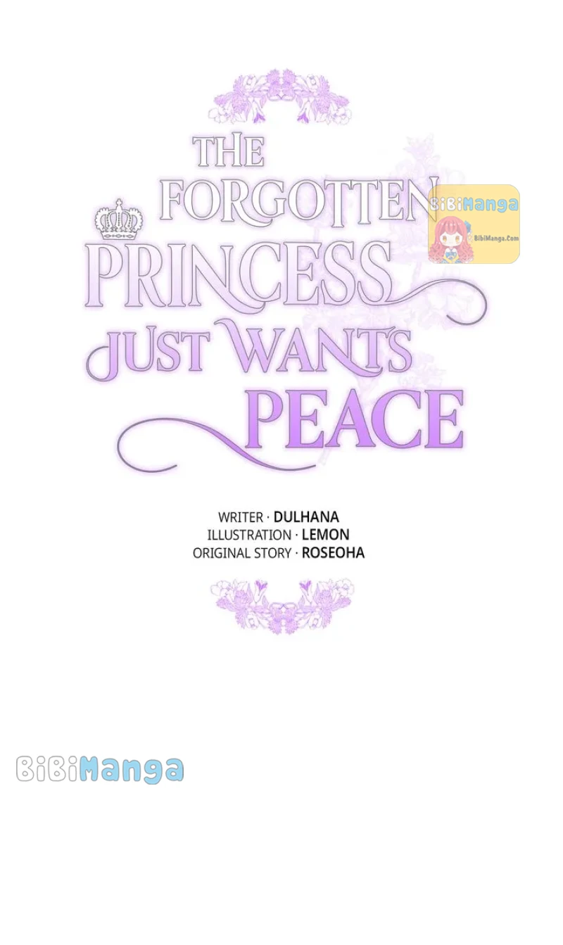 The Forgotten Princess Wants To Live In Peace Chapter 70 - page 38