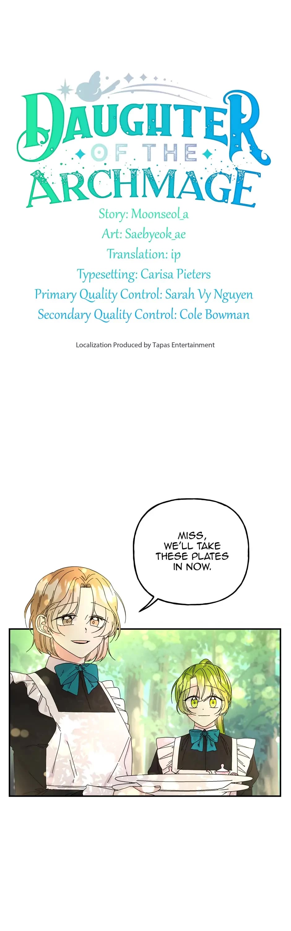 The Archmage’s Daughter chapter 136 - page 1